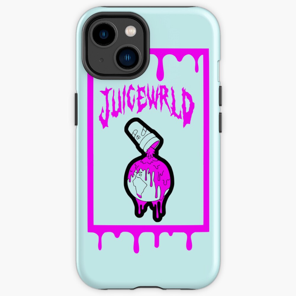 Juice Wrld Purple Earth Design Iphone Case