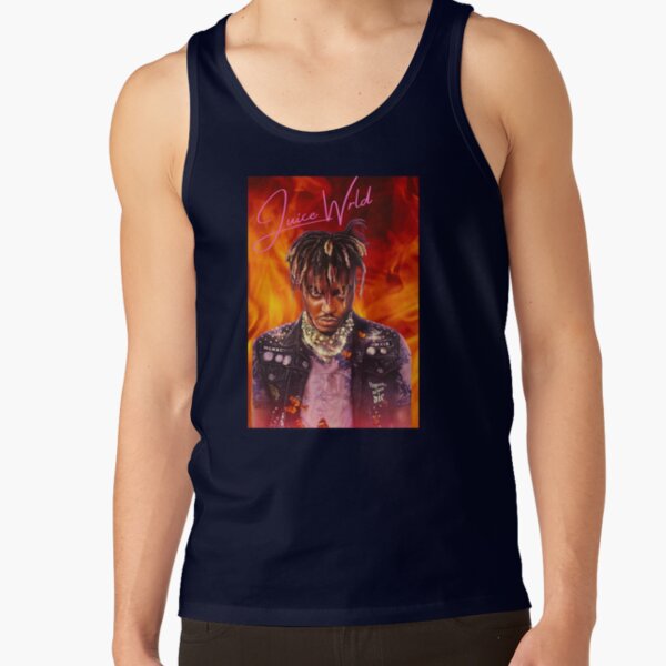Juicewrld Fire Tank Top - Image 6