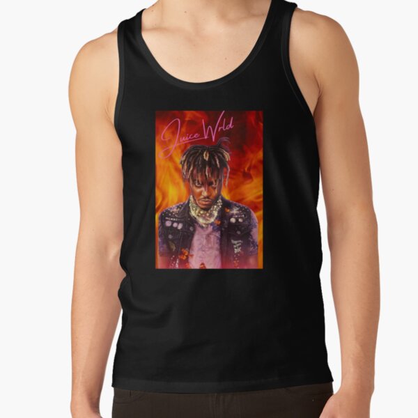 Juicewrld Fire Tank Top