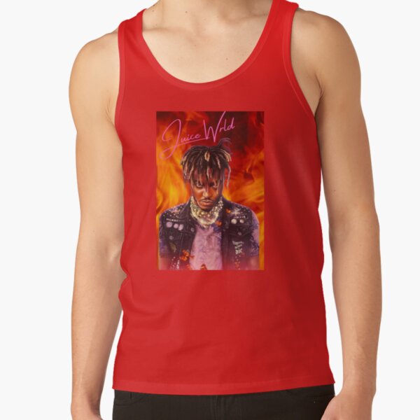 Juicewrld Fire Tank Top - Image 5