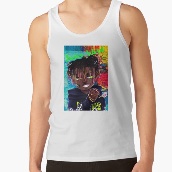 Juicewrld Colorful Abstract Tank Top - Image 2