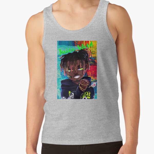 Juicewrld Colorful Abstract Tank Top - Image 4