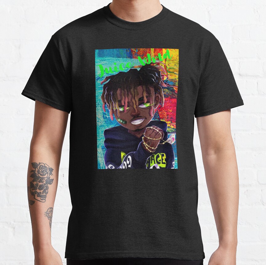 Juicewrld Colorful Abstract T-shirt