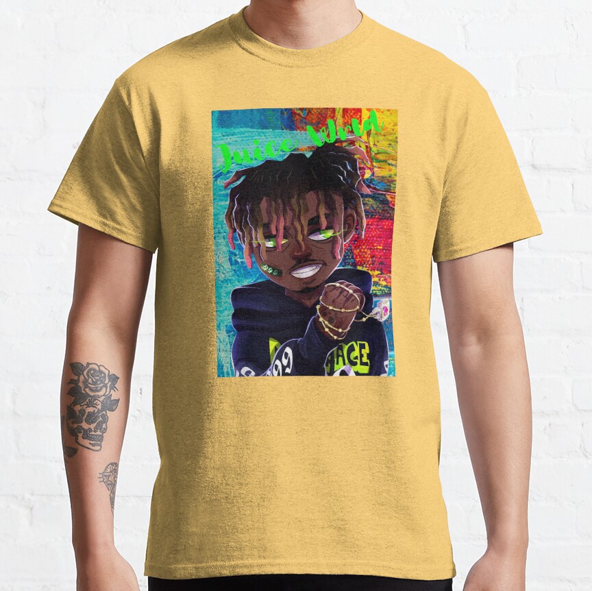 Juicewrld Colorful Abstract T-shirt - Image 7