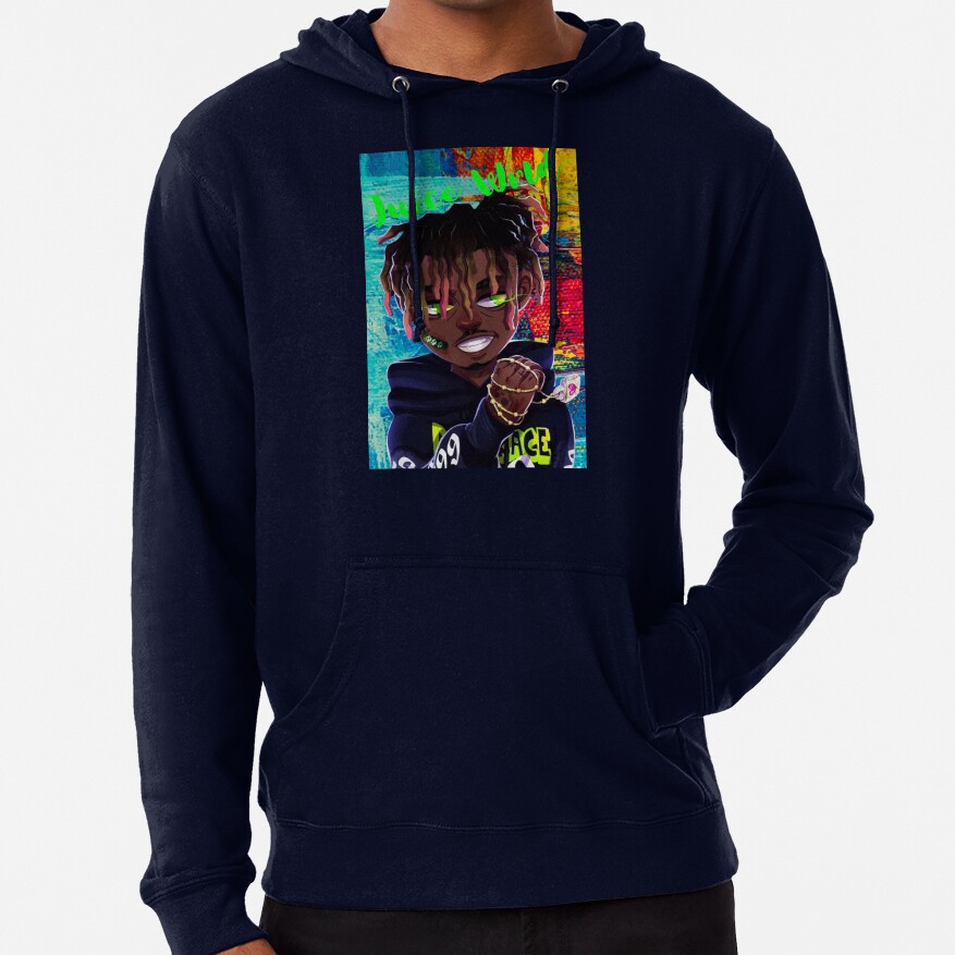 Juicewrld Colorful Abstract Hoodie - Image 6
