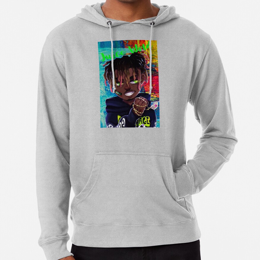 Juicewrld Colorful Abstract Hoodie - Image 5