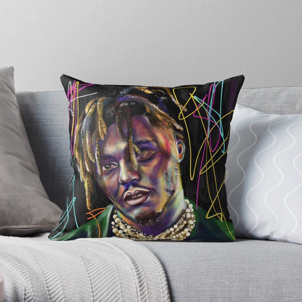 Juicewrld Throw Pillow
