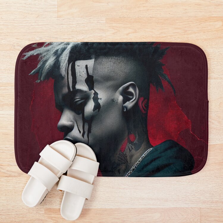 Xxx Tentacion Art Iii Bath Mat - Image 3