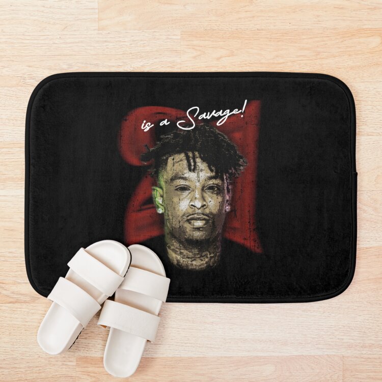 21 Is Savage Bath Mat - Image 3