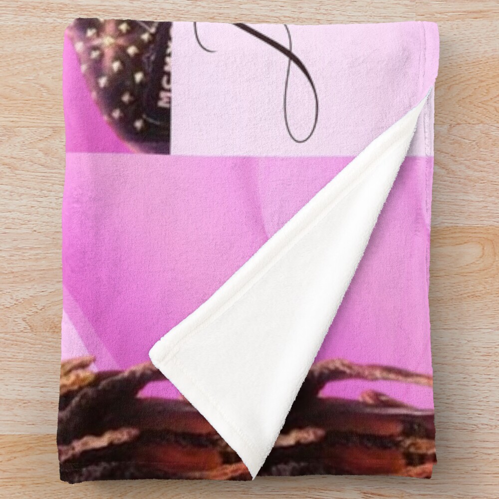 Juicewrld Light Pink Swirl Throw Blanket - Image 2