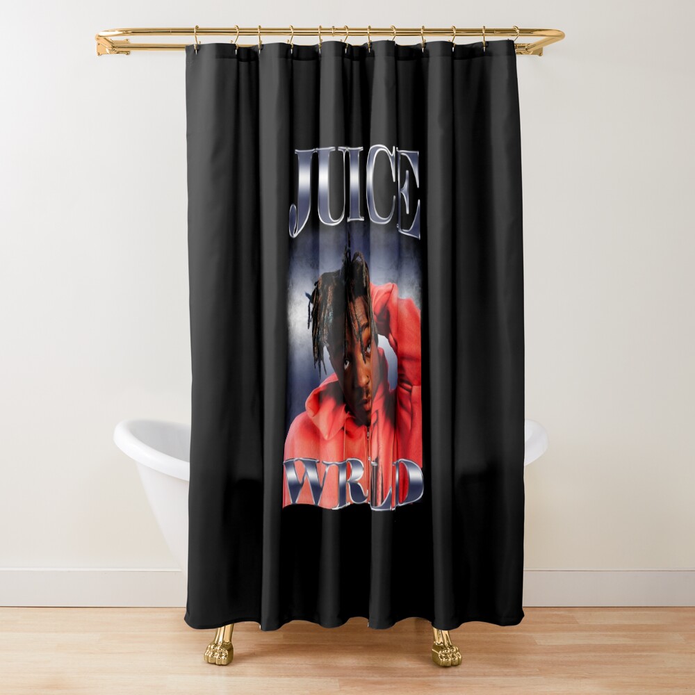 Legends Never Die Bootleg Red Jacket Shower Curtain