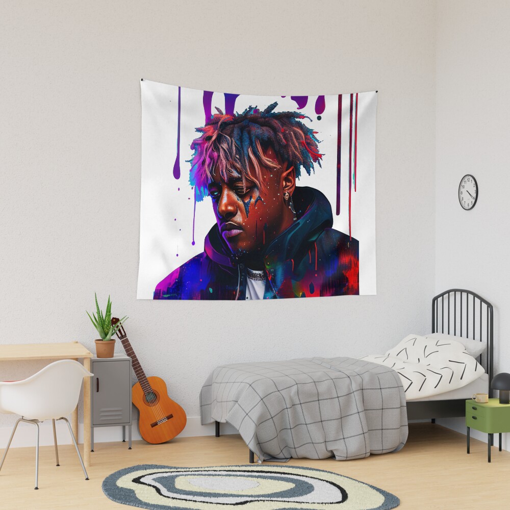 Juice Wrld Art Tapestry